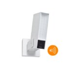 Camera supraveghere exterior cu sirena Netatmo Presence, Alb, WiFi, smart home, HomeKit