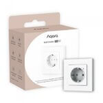 Priza inteligenta incastrata Aqara H2 EU alb, HomeKit, Zigbee, smart home, WP-P01D