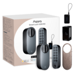 Incuietoare inteligenta Aqara Smart Lock U200, Neagra, Keypad inclus, HomeKit, smart home