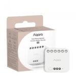 Releu Aqara T2 inteligent EU, dublu, ZigBee, EU, HomeKit, smart home