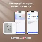 Senzor de climatizare Aqara W100, HomeKit, ZigBee, Matter, smart home, alb - imagine 6