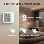 Senzor de climatizare Aqara W100, HomeKit, ZigBee, Matter, smart home, alb - imagine 5