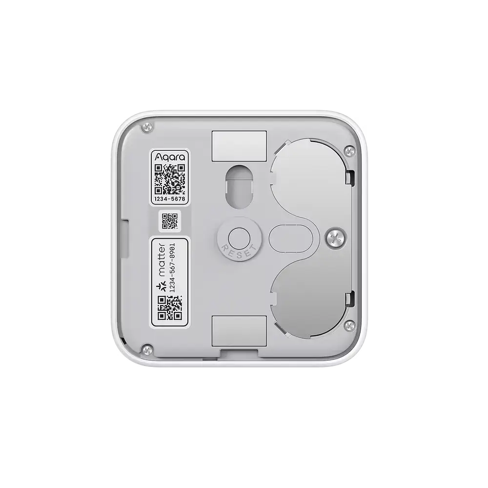 Senzor de climatizare Aqara W100, HomeKit, ZigBee, Matter, smart home, alb - imagine 8
